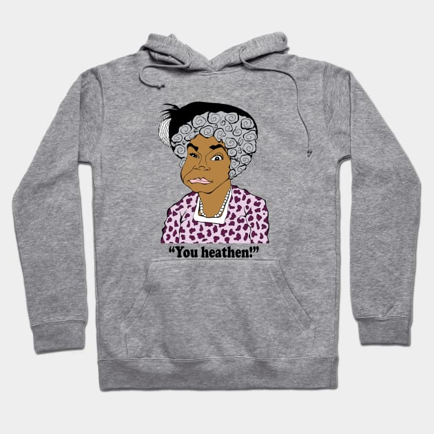 SANFORD AND SON AUNT ESTHER FAN ART!! Hoodie by cartoonistguy